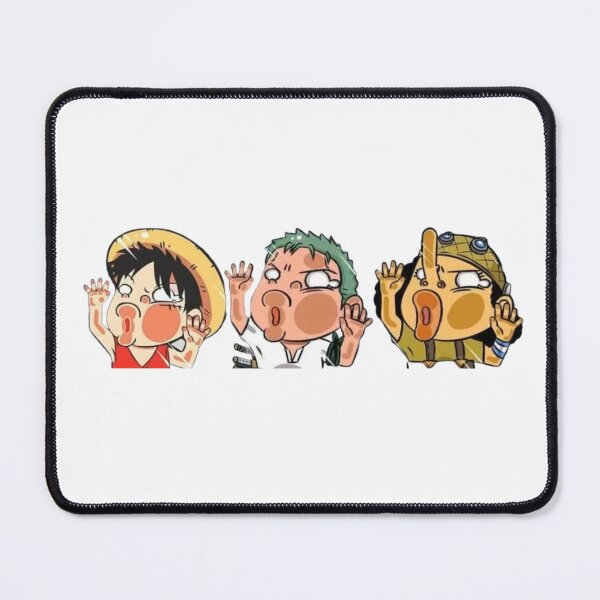 Item preview, One Piece Trio – Luffy, Zoro & Usopp designed and sold by Irene Pérez.