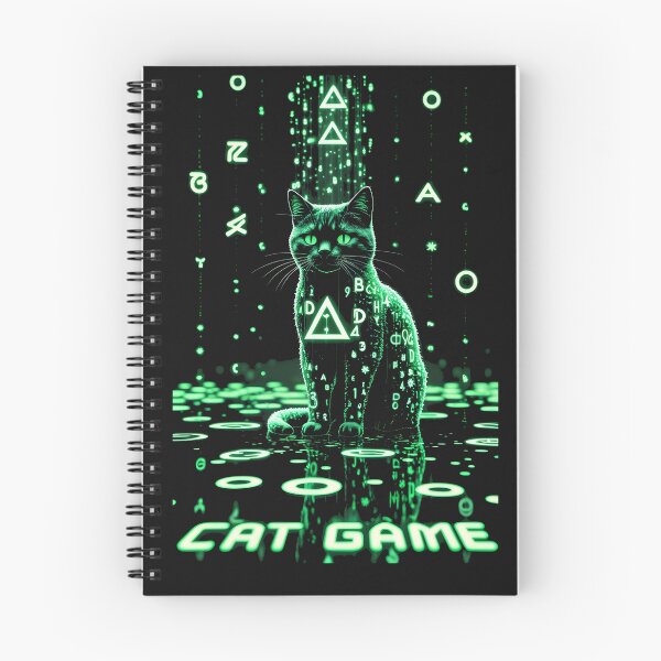 Item preview,  Cat Game Matrix - Futuristic Tech Art designed and sold by harry mac.