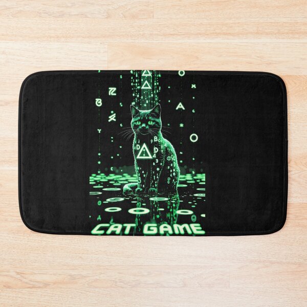 Item preview,  Cat Game Matrix - Futuristic Tech Art designed and sold by harry mac.