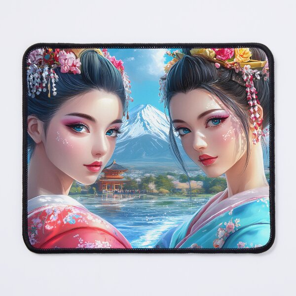Item preview, Beautiful Japanese Women in Traditional Attire designed and sold by Artessie.