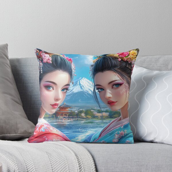 Item preview, Beautiful Japanese Women in Traditional Attire designed and sold by Artessie.