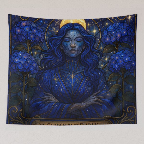 Item preview, Gardener of Starlight T-Shirt - Luminous Celestial Art designed and sold by AetherLightArt.
