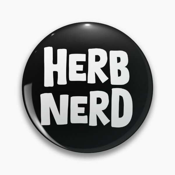 Artikelvorschau, Kräuternerd: Liebe zur Botanik im trendigen Schriftzug entworfen und verkauft von GartenIdeen.