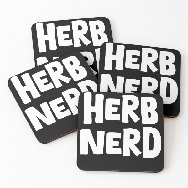 Item preview, Herbal nerd: love for botany in trendy lettering designed and sold by GartenIdeen.