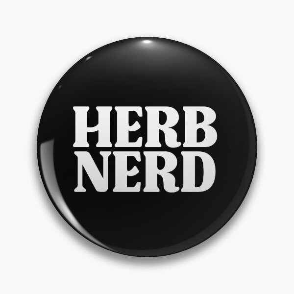 Artikelvorschau, Kräuternerd: Liebe zur Botanik im trendigen Schriftzug entworfen und verkauft von GartenIdeen.