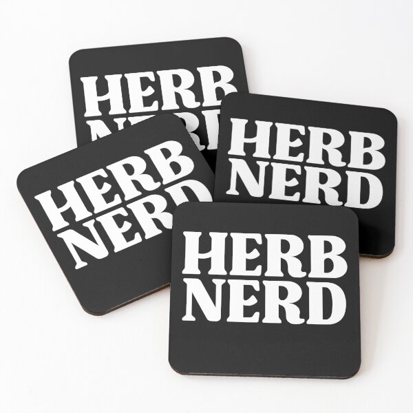 Item preview, Herbal nerd: love for botany in trendy lettering designed and sold by GartenIdeen.