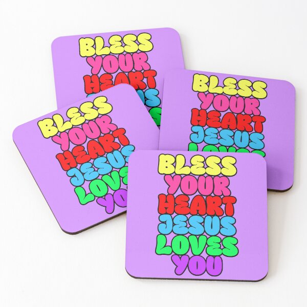 Item preview, Bless Your Heart Jesus Loves You (Light) designed and sold by Thankful Designs.