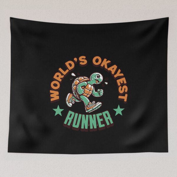 Item preview, World's okayest runner  designed and sold by belladesign7.
