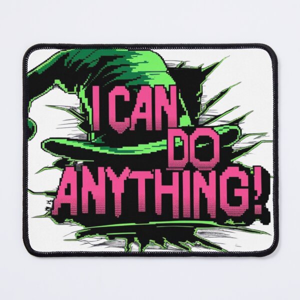 Item preview, Glitchy "I Can Do Anything" Tee – Jevil Fan Art Shirt designed and sold by Homecrate01.