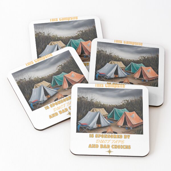 Item preview, Sponsored by Duct Tape and Bad Choices – Camping Chaos Design designed and sold by sniffpad.