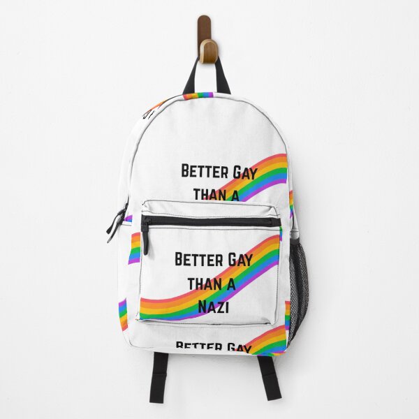 Item preview, Better Gay than a Nazi designed and sold by Adia Rose.