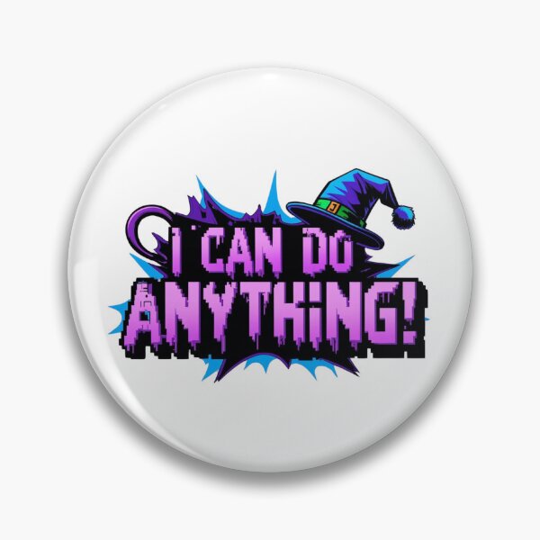 Item preview, Jevil "I Can Do Anything" Shirt – Retro Glitch Pixel Art Tee designed and sold by Homecrate01.