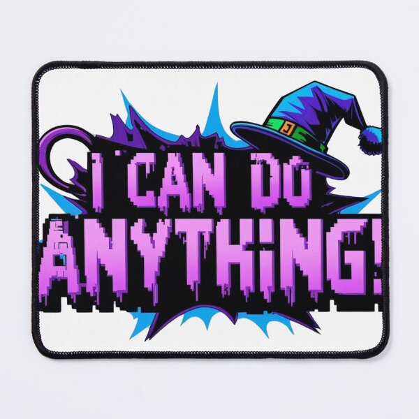 Item preview, Jevil "I Can Do Anything" Shirt – Retro Glitch Pixel Art Tee designed and sold by Homecrate01.