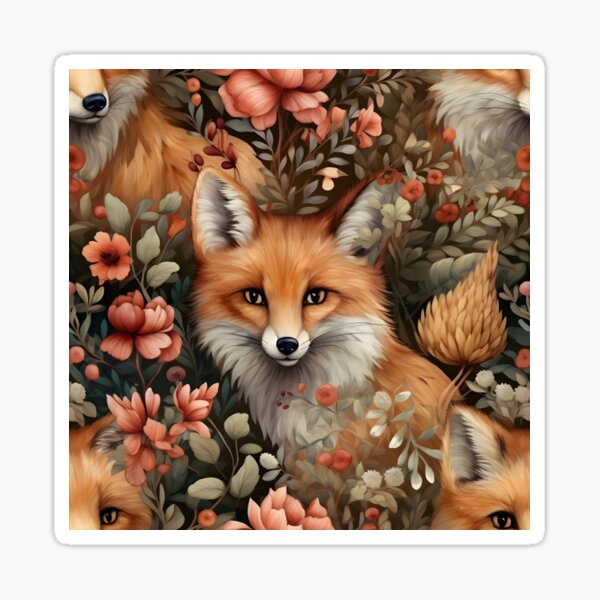 Item preview, Fox Family in the field designed and sold by Disney1955Fan.