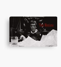 Tony Montana Scarface Canvas Print