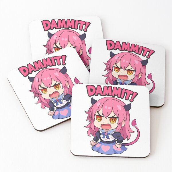Item preview, Camila Mario Party Style Design "Dammit!" (Vtuber Party Series) designed and sold by Fresh Oshi Pressed.