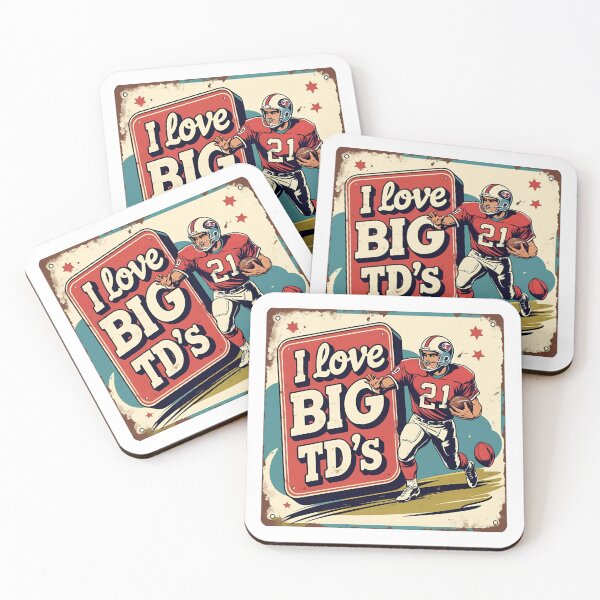 Item preview, I love big TD's designed and sold by NicMacTees.