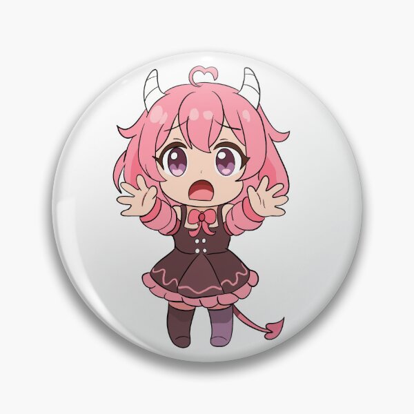 Item preview, Ironmouse chibi style "I Want Uppies!" Design designed and sold by Fresh Oshi Pressed.