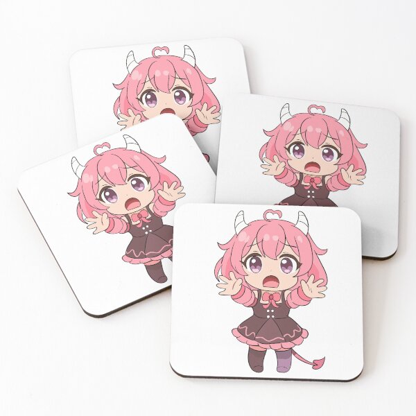 Item preview, Ironmouse chibi style "I Want Uppies!" Design designed and sold by Fresh Oshi Pressed.