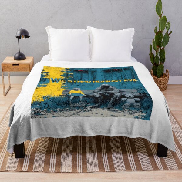 Item preview, Ukraine brave art : We Stand Against Evil designed and sold by Quantum Immortality.