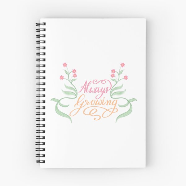 Item preview, Always Growing | Inspirational quote designed and sold by MistyMagStudio.