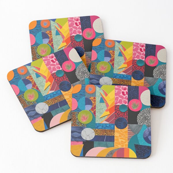 Item preview, Geometric shapes Pattern designed and sold by Modern-Tropical.