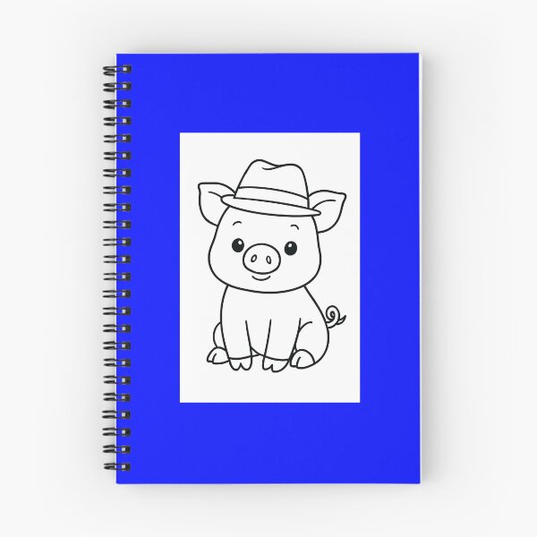 Item preview, Pig with Fedora designed and sold by DrexDesigns.