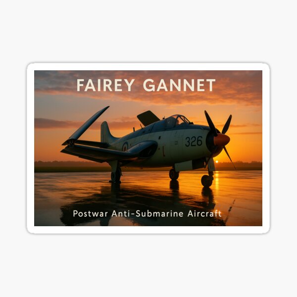 Aperçu de l'œuvre Fairey Gannet créée et vendue par Start-Aviation.