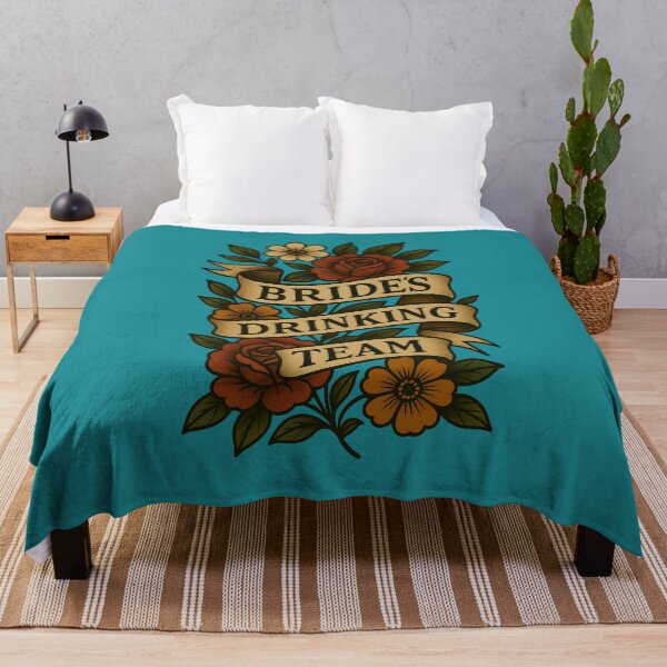 Item preview, Brides Drinking Team Bachelorette Party  designed and sold by SeeSquaredDesign.