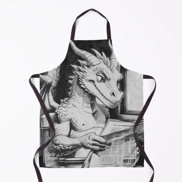 Item preview, Dragon using the Restroom (funny) designed and sold by Carritz.