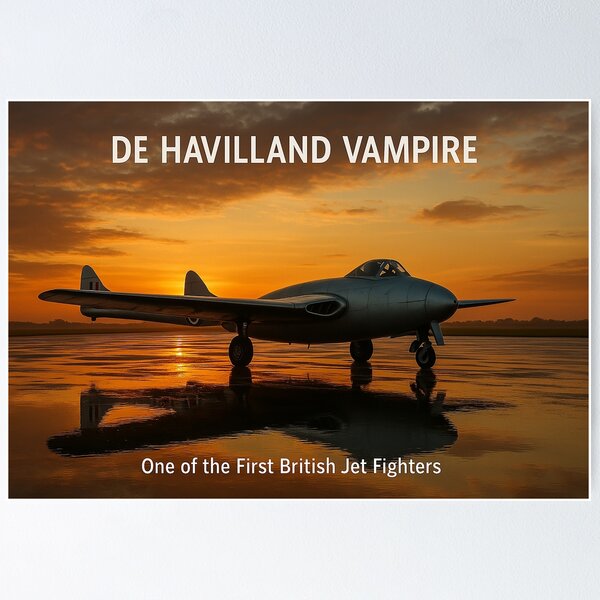 Item preview, de Havilland Vampire designed and sold by Skyframe Aviation.
