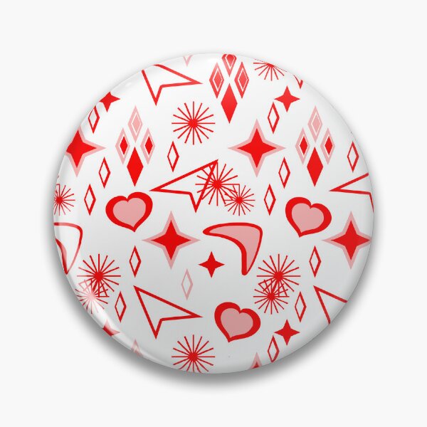Item preview, Valentine Hearts Retro Mix Seamless Repeat designed and sold by Sharon Schwalbe.
