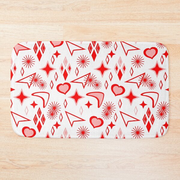 Item preview, Valentine Hearts Retro Mix Seamless Repeat designed and sold by Sharon Schwalbe.