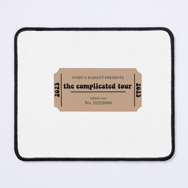 Item preview, The Complicated Tour Ticket designed and sold by Ashley Harrington.