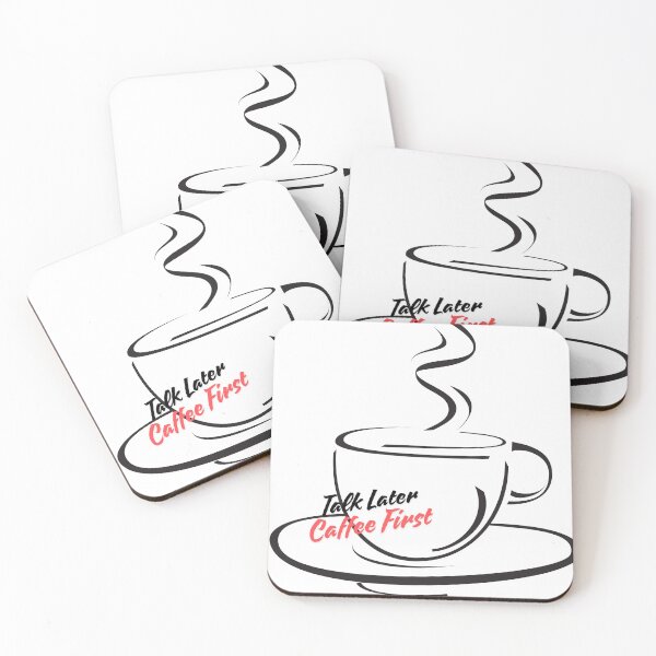 Item preview, Coffee First Talk Later Sticker | Funny Quote Digital Sticker | Printable Laptop Planner Sticker | Sarcastic Coffee Lover Gift designed and sold by SakuraHQ.