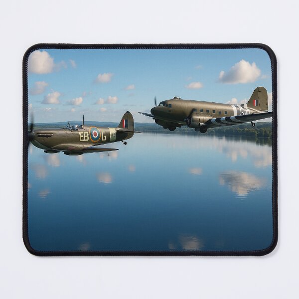 Item preview, Spitfire and Dakota designed and sold by Skyframe Aviation.