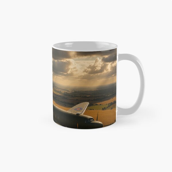 Item preview, Dakota and Hurricane Above Autumn Fields designed and sold by Skyframe Aviation.