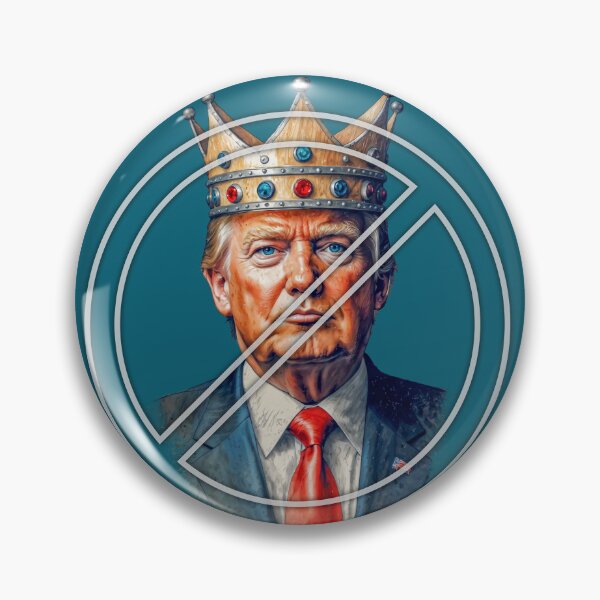 Item preview, Anti-Trump Protest No Kings Anti-MAGA No Dictators Anti Deportations designed and sold by CrystalGraphic.