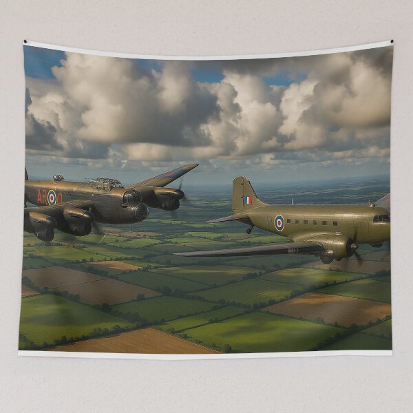 Item preview, Lancaster and Dakota in United Flight designed and sold by Skyframe Aviation.