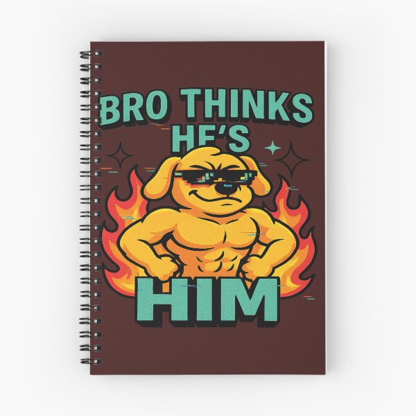 Item preview, BRO THINKS HE IS HIM designed and sold by FARAFINA_LAB.