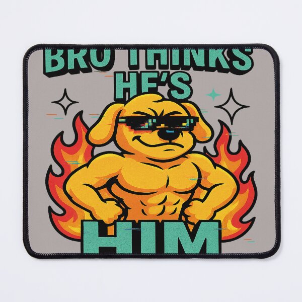 Item preview, BRO THINKS HE IS HIM designed and sold by FARAFINA_LAB.