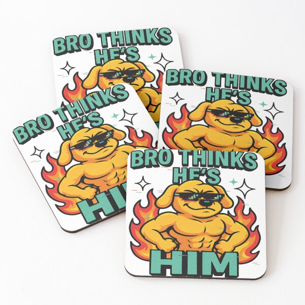 Item preview, BRO THINKS HE IS HIM designed and sold by FARAFINA_LAB.