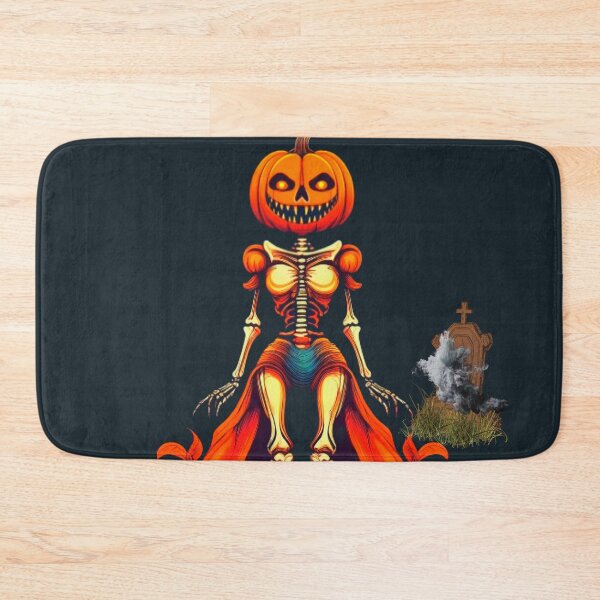 Item preview, Halloween pumpkin skeleton tee  designed and sold by JumWow.