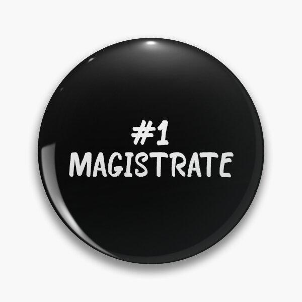 Item preview, Proud Magistrate Apparel Law Courtroom Legal Authority designed and sold by Dzeery.