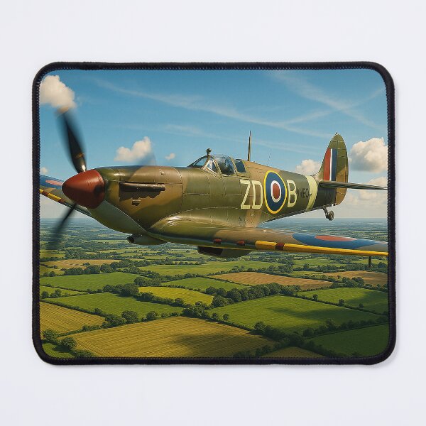 Item preview, Supermarine Spitfire Over the English Countryside designed and sold by Skyframe Aviation.
