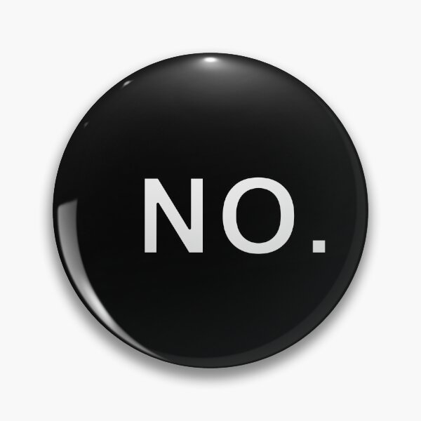 Item preview, "No." - Text Design designed and sold by RobsAttire.