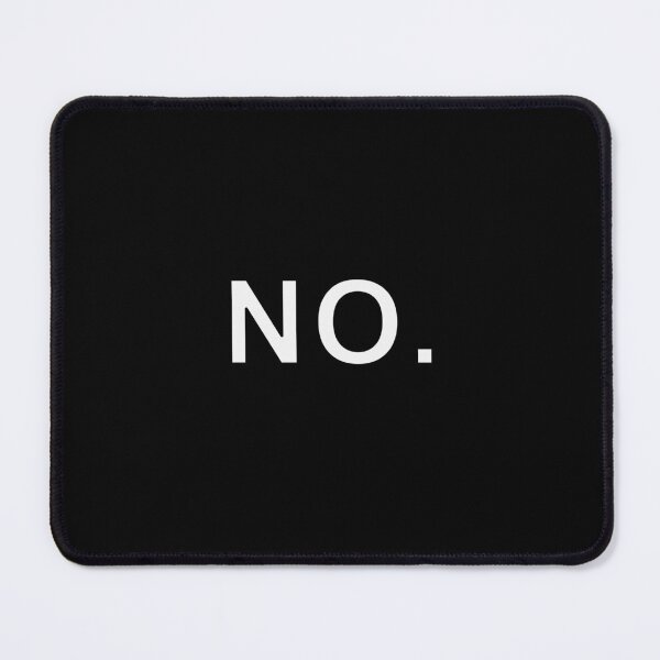 Item preview, "No." - Text Design designed and sold by RobsAttire.