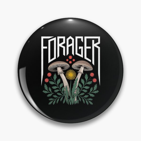 Item preview, Forager Mushroom Graphic - Nature Lover Gift for Hikers designed and sold by HustleBossLady247.