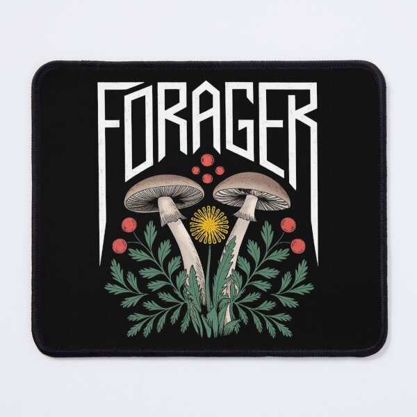 Item preview, Forager Mushroom Graphic - Nature Lover Gift for Hikers designed and sold by HustleBossLady247.