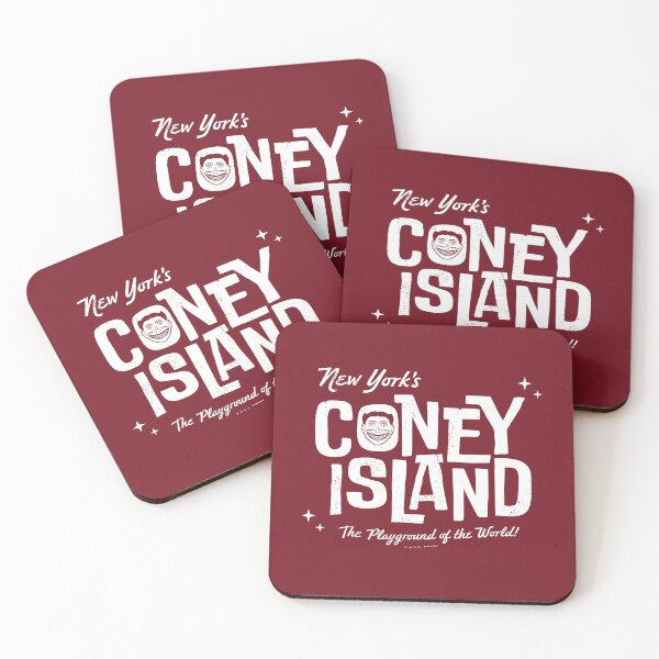 Item preview, New York Coney Island Retro Lettering designed and sold by deadmansupplyco.